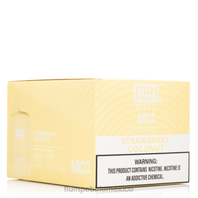 coco fresa - FLUM PEBBLE vape Mexico - 246J73 FLUM PEBBLES 6000 inhalaciones 10 paquetes
