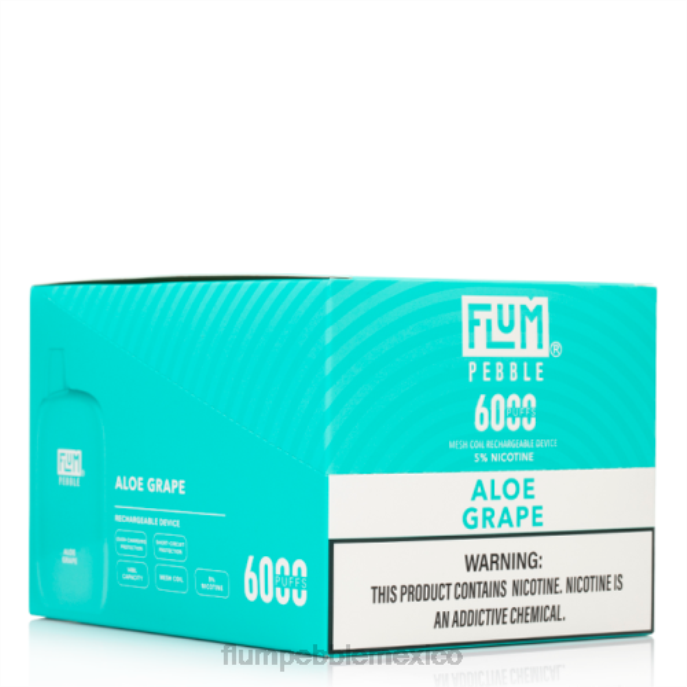 áloe uva - FLUM PEBBLE vape Mexico - 246J3 FLUM PEBBLES 6000 inhalaciones 10 paquetes