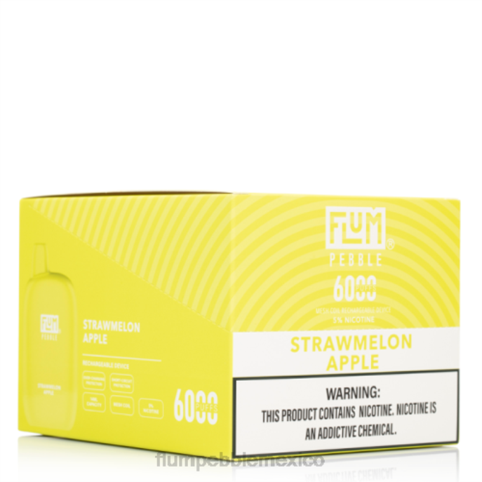 manzana melón - FLUM PEBBLE vape review - 246J79 FLUM PEBBLES 6000 inhalaciones 10 paquetes